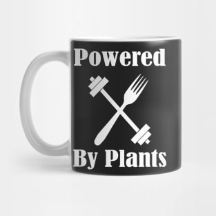 Powered By Plants, Vegan Diet, Stay Humble Mug